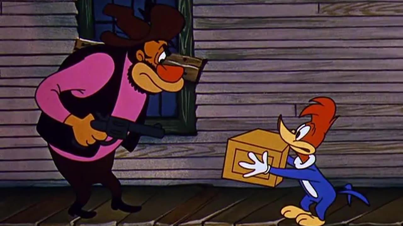 WOODY WOODPECKER - 086 - Half Empty Saddles