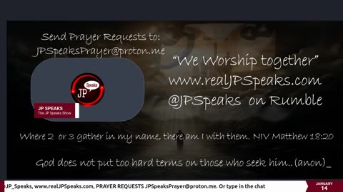 We Worship Together /w JP Speaks