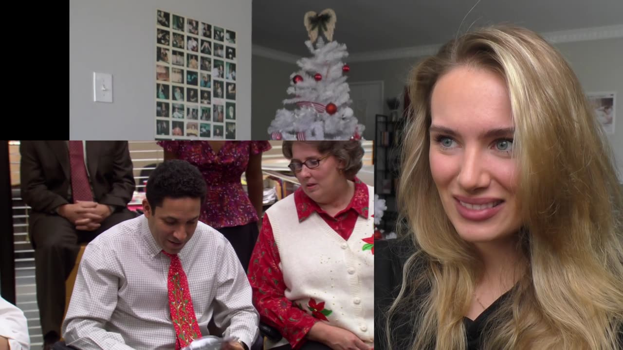 The Office S02E10-Christmas Party!! My First Time Watching!!!