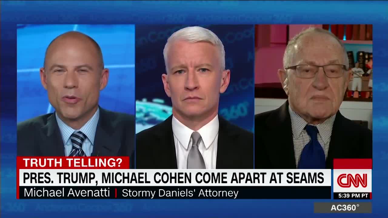 Alan Dershowitz Calls Out Michael Avennati's Potential Ethics Violation