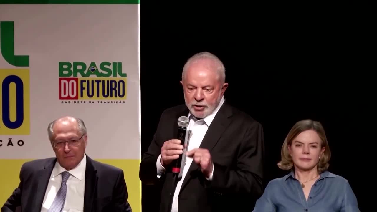 Brazil’s Lula cries as he speaks on hunger fight