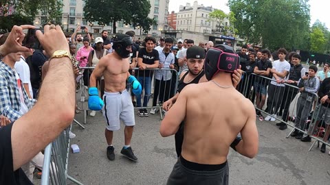 LONDON SCRAPZ KICK BOXER VS ANGERY MAN