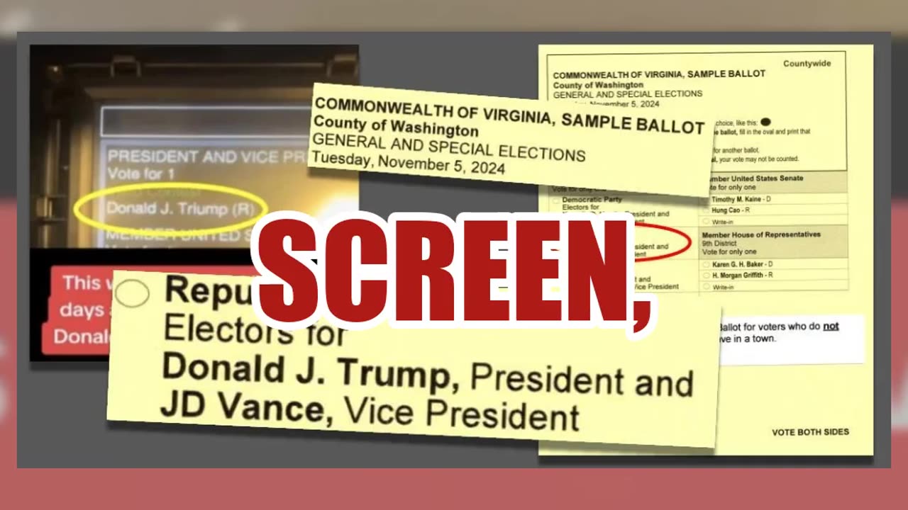 Fact Check: Virginia Voting Machine Did NOT Misspell Donald Trump's Name On Ballots -- Screen Typo