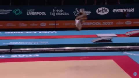 Rebeca Andrade (BRA) Floor 🥇 World Championships 2022 All Around Final