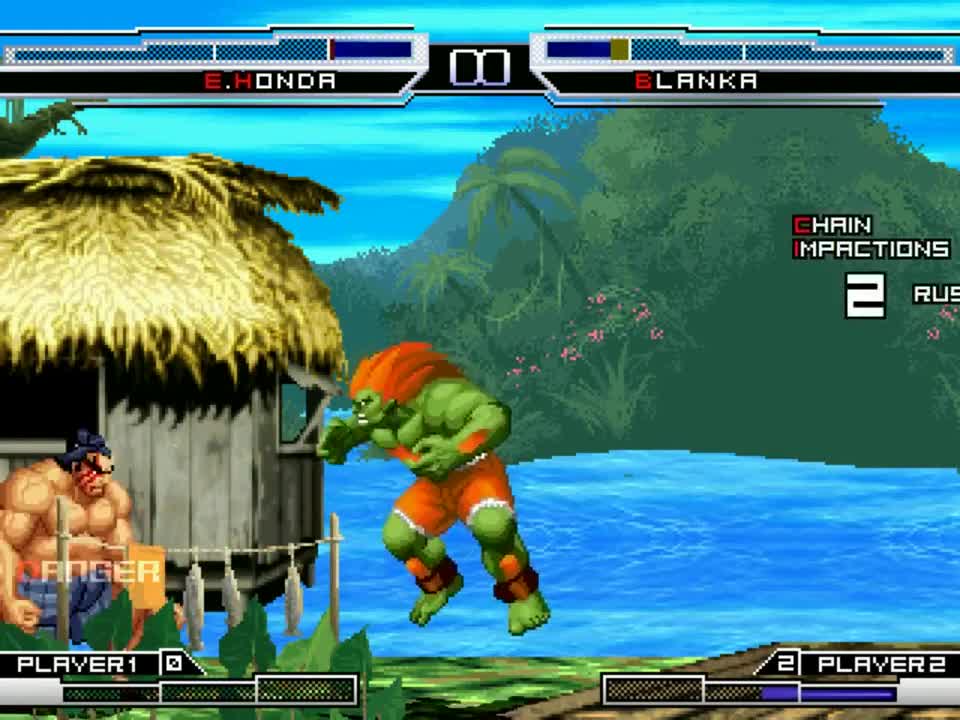 E.Honda (vs) Blanka: