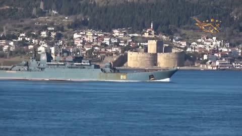 The 'Second Trio' of Russian Landing Ships Entered the Sea of ​​​​Marmara