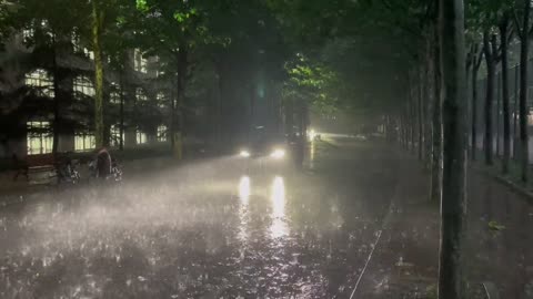 I like rain!
