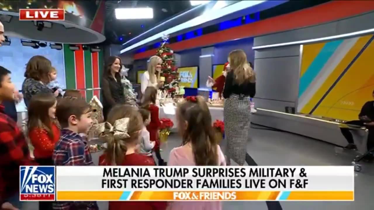 USA : MELANIA SURPRISES