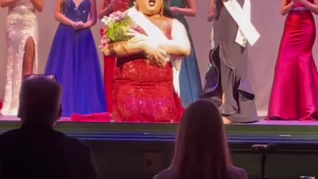 A fat “transgender” man wins local 'Miss America' pageant for the first time ever