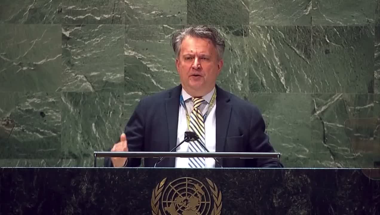 Ukraine's Permanent Representative to the UN Serhiy Kyslytsia about Putin at the General Assembly