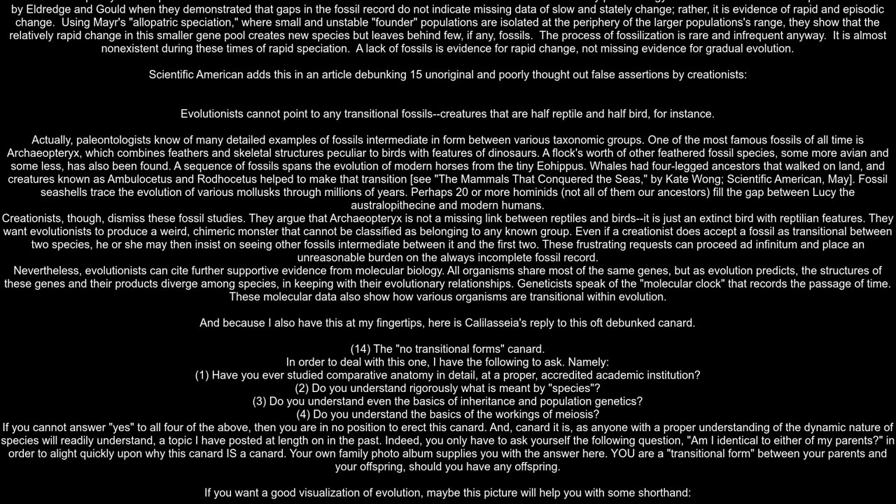 Have any transitional fossils missing links been found