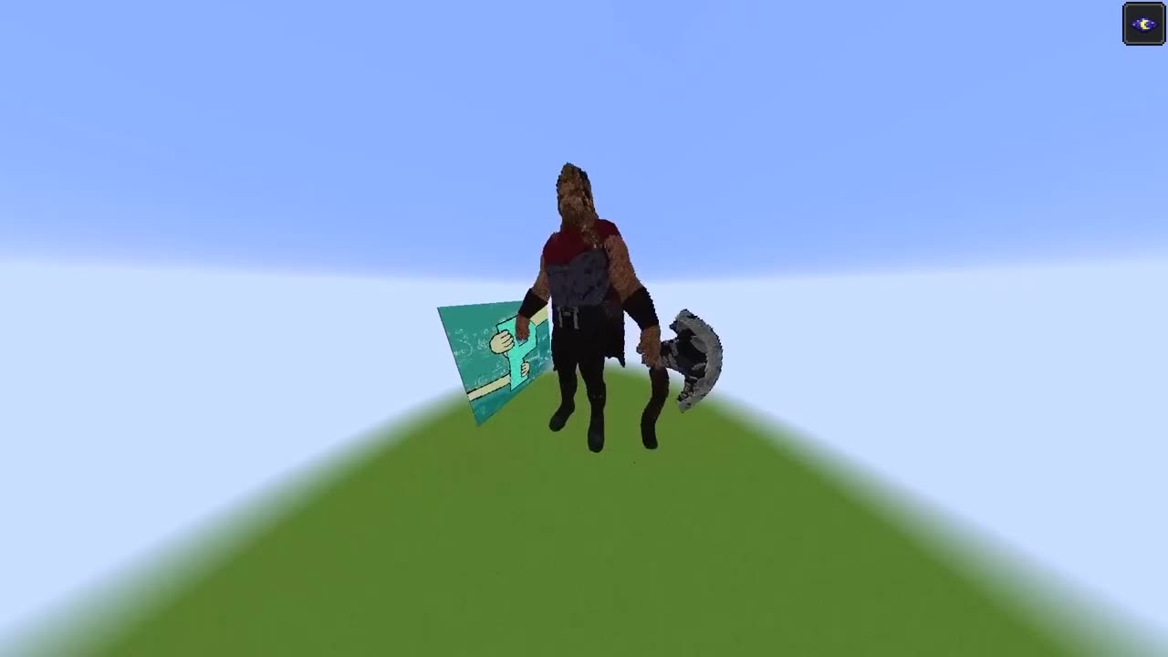 Noob VS Pro | Thor made by AI for me | Battle ground of Minecraft