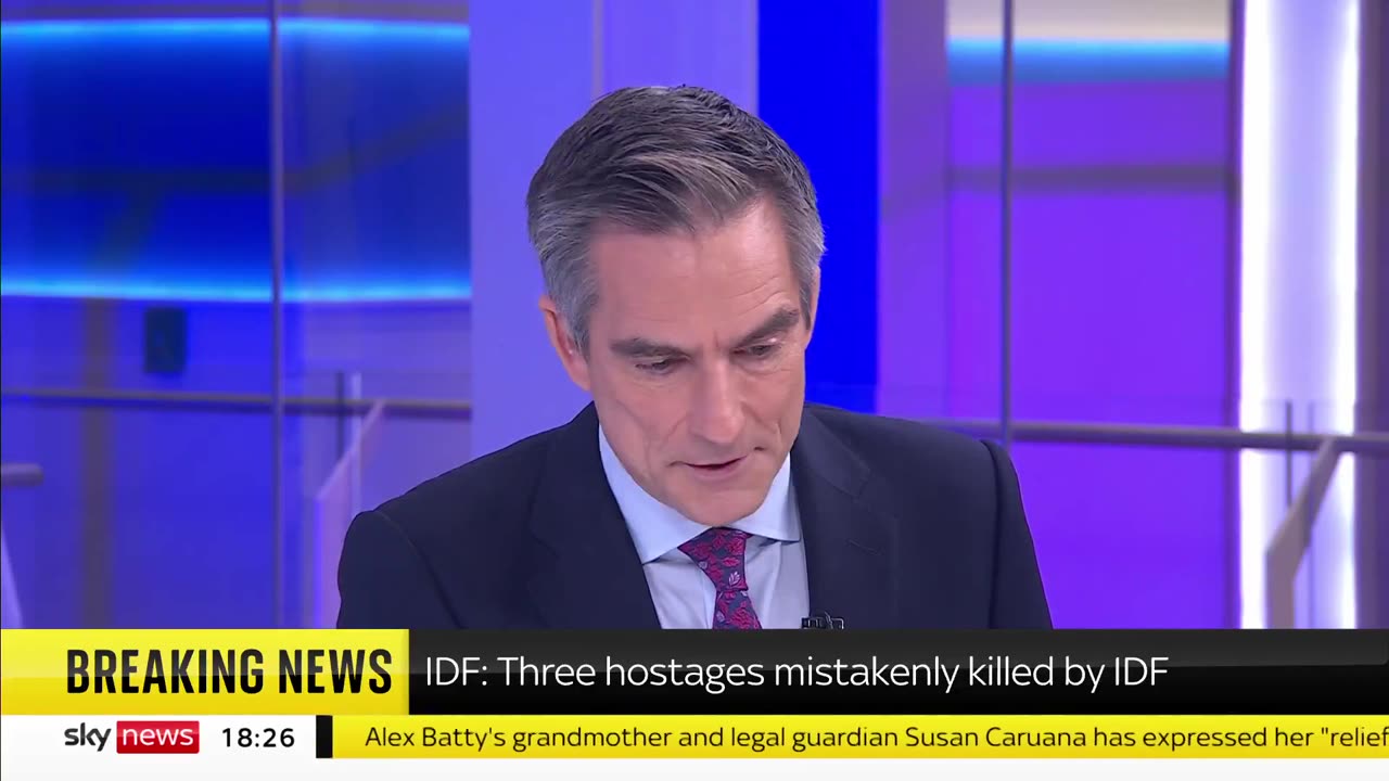 Israeli military mistakenly killed three Israeli hostages