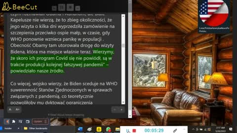 26 MAJ 2022❌Biden WHO w Genewie❌Program ospy małp❌Wyroki wojskowe Alec Baldwin na śmierć