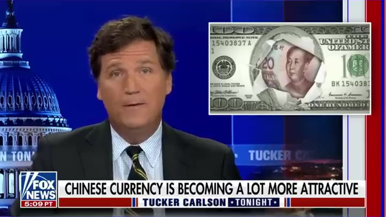 Tucker warns about the end of US dollar