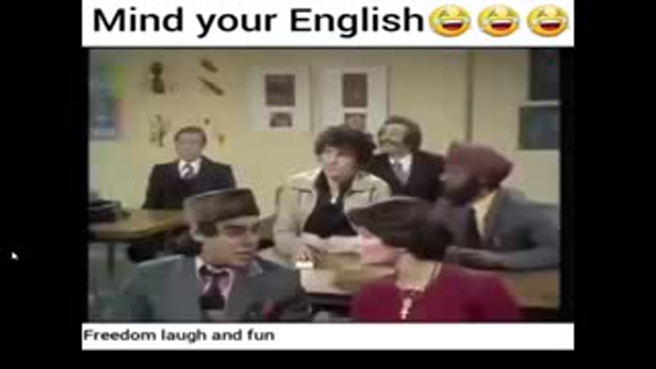 Funny english class