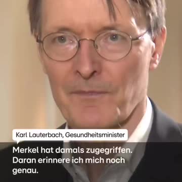 Lauterbach über Merkel