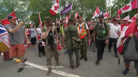 Security tight in Ottawa as protesters arrive for Canada Day