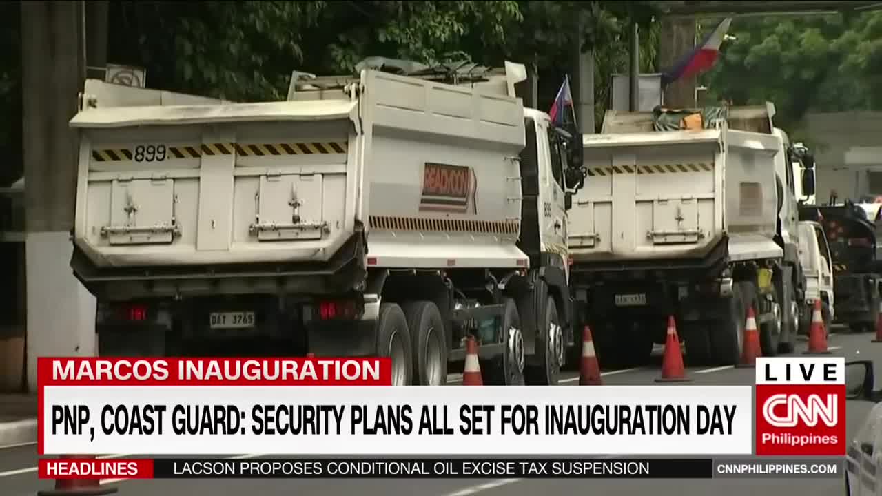 PNP, Coast Guard: Security plans all set for Inauguration day | News Night