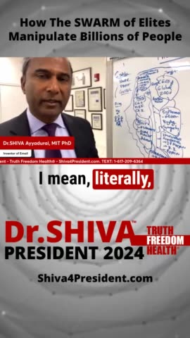Dr. Shiva Ayyadurai Explains the Network of Elite Controllers in under 1 minute