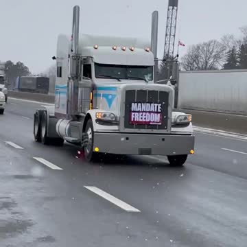 Trucker freedom convoy 2022