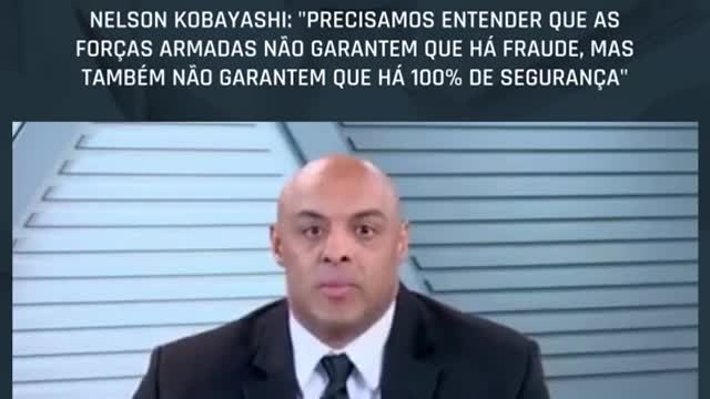 Forças armadas não garante que as urnas são seguras
