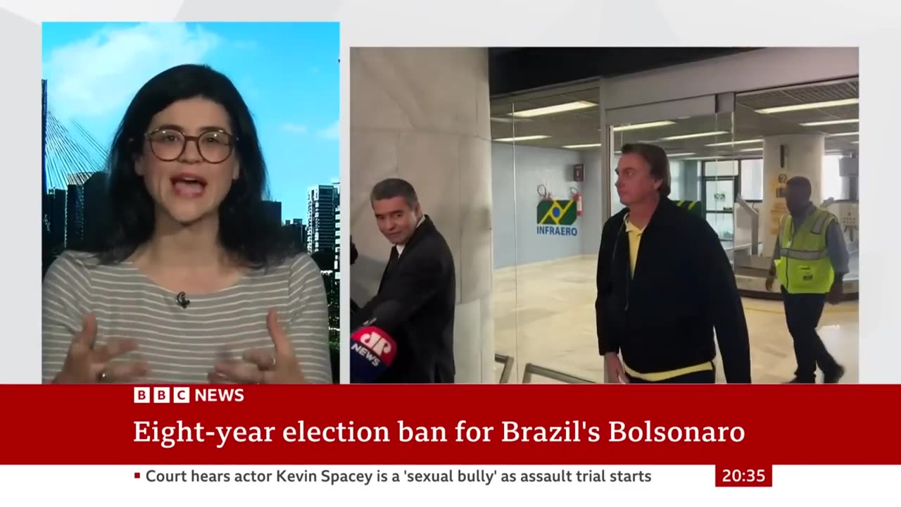 Brazil's ex-president Jair Bolsonaro gets eight-year electio