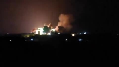 The Yemeni capital, Sanaa, is now burning due to American-British bombing