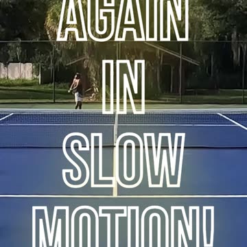 SHORT APPROACH SHOT LEADS TO LOST POINT!