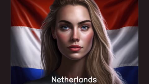 If Countries Were Beautiful Women: AI-Generated