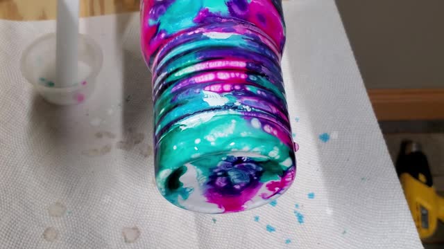 Alcohol Ink Tumbler