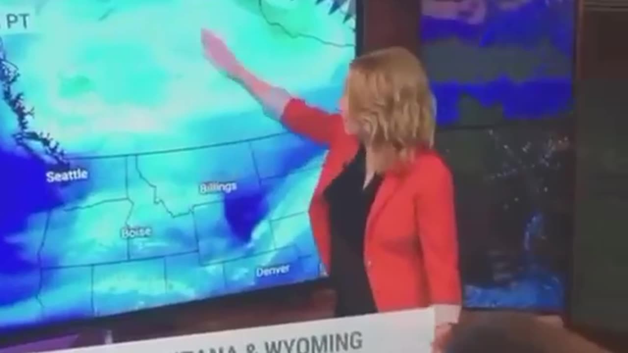 Weather Girl Fail