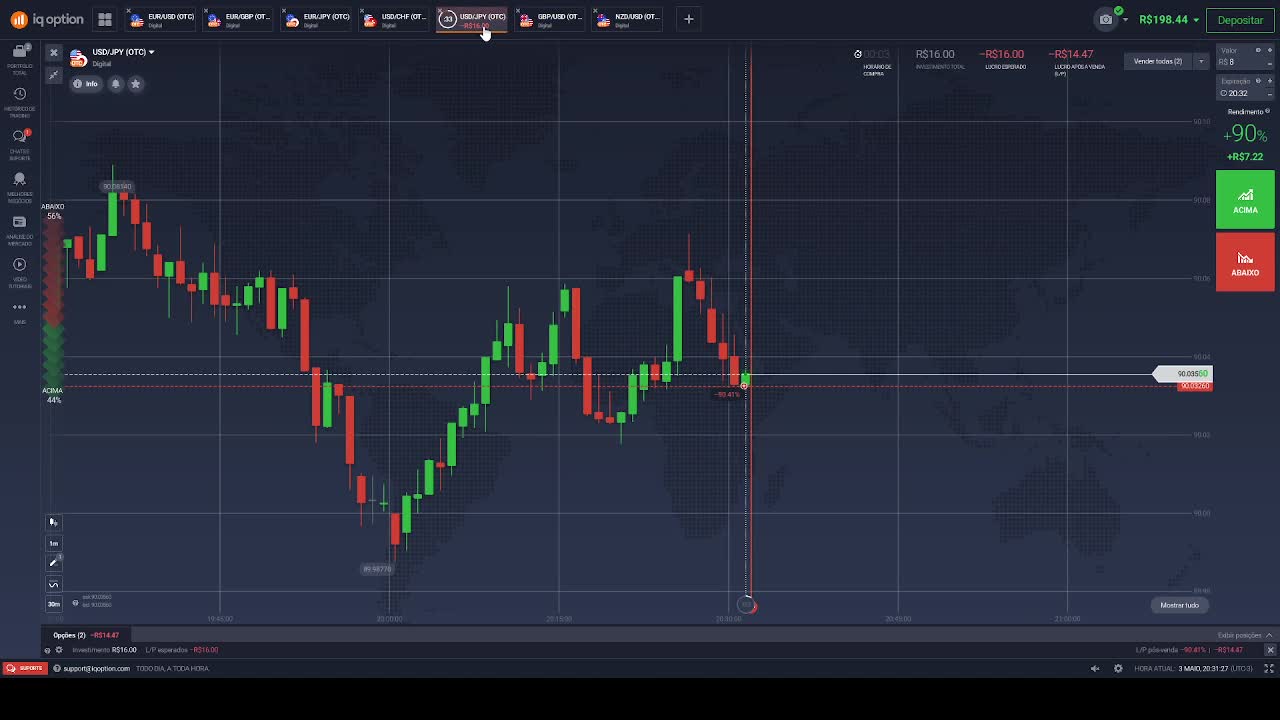 #3video JORNADA R$200,00 AO R$100,000 ATÉ DIA 31/12/2022 com #opçõesbinárias OTC