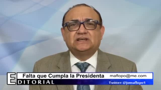 FALTA QUE CUMPLA LA PRESIDENTA