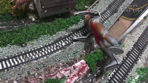 A Train Accident Hits Ultraman Zero