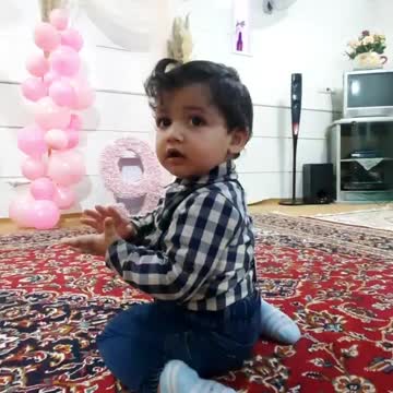 A beautiful dance of a child