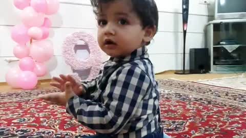 A beautiful dance of a child