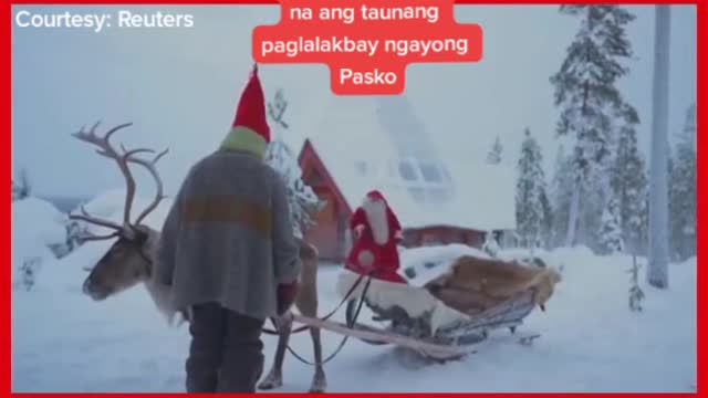 Santa Claus, sinimulanna ang taunang paglalakbay ngayongPasko