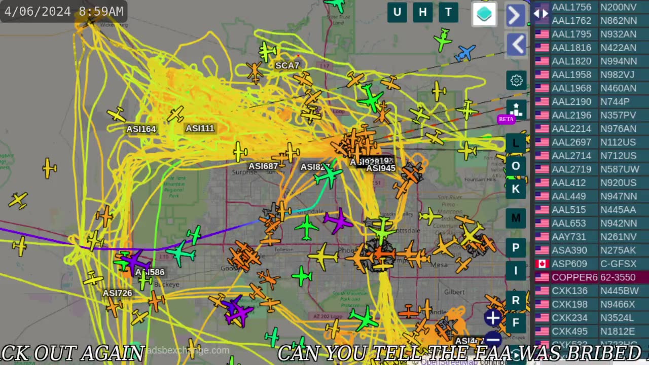 Mormon Mafia N41487 over Mormon Mafia Invaded Town - Apr 6 -