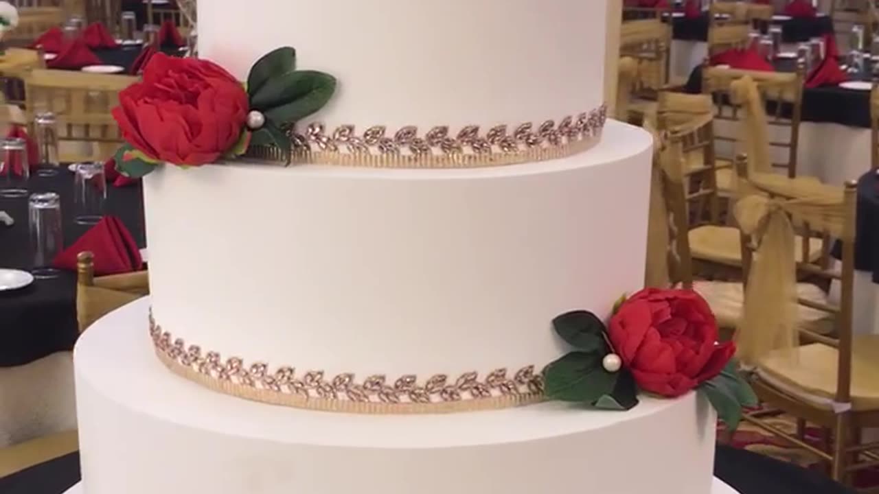 srilankan wedding cake