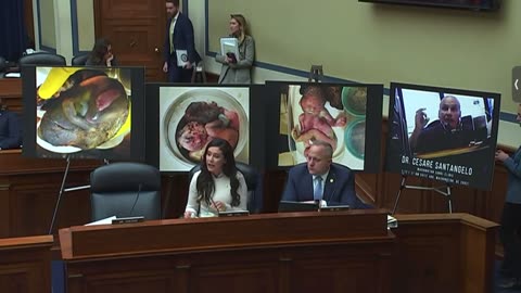 Rep. Luna shows the results late term abortion. Why does Dr still have a license in DC?