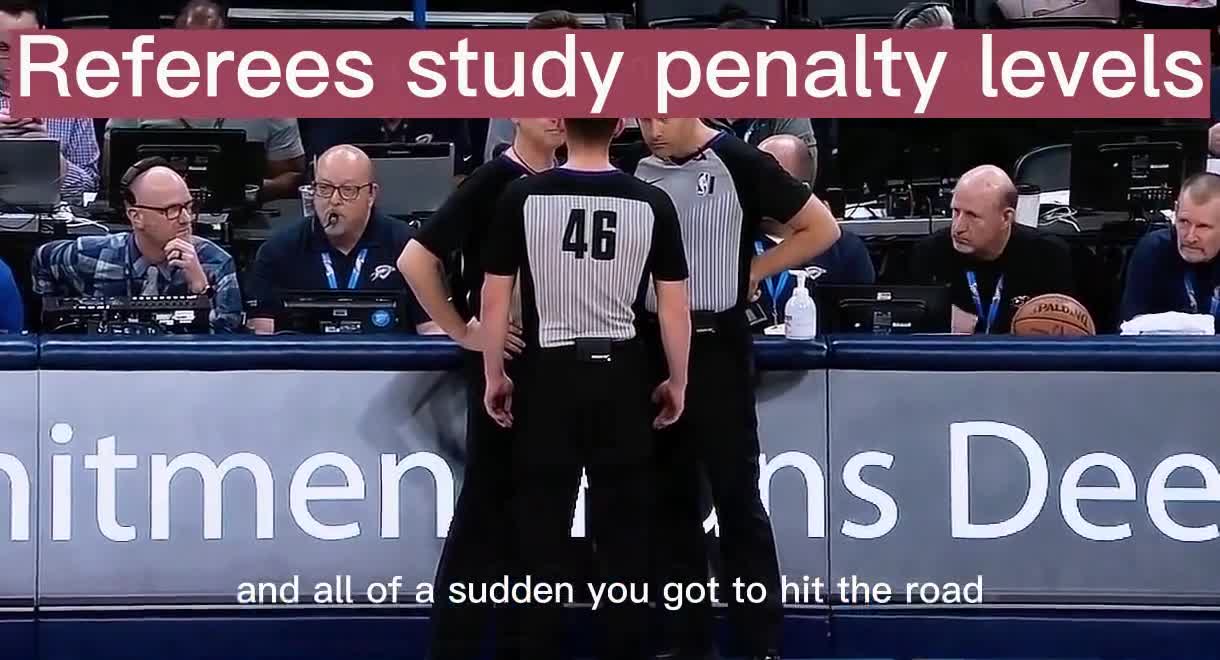 Referees study penalty levels