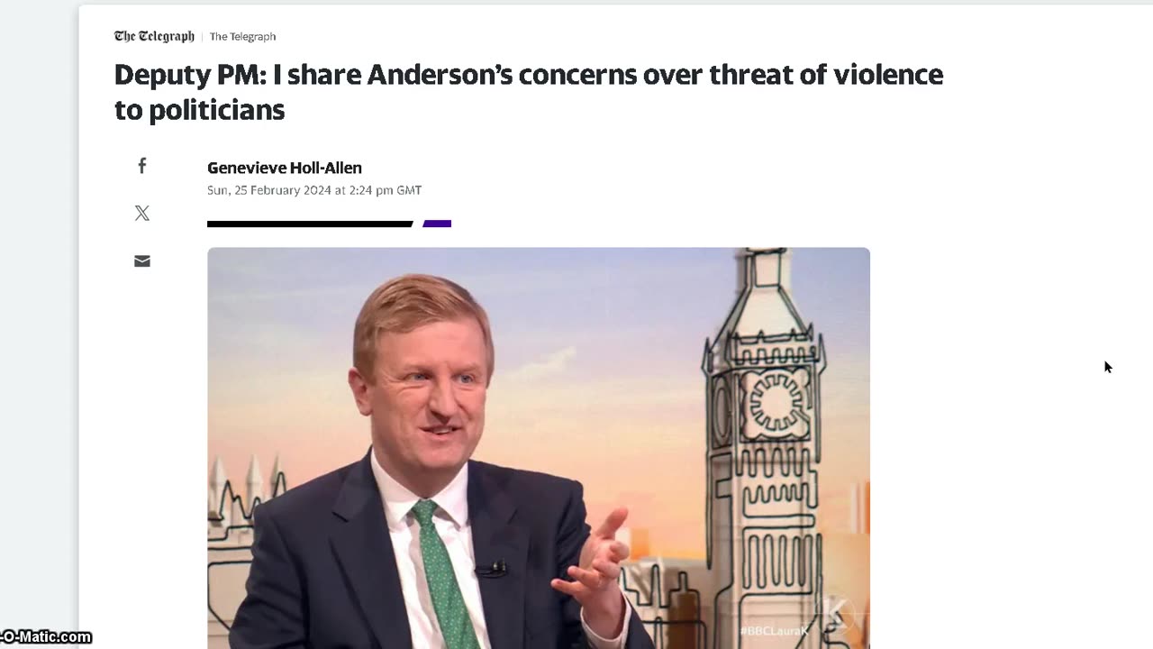 Politicians are threatening themselves