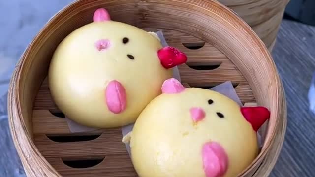 These character buns from @harumamasd are almost too cute to eat