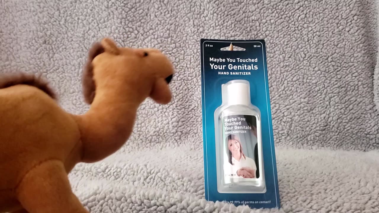 Joe Camel Former Vice President of Guy Co. Sells You Might Have Touched Your Genitals Hand Sanitizer