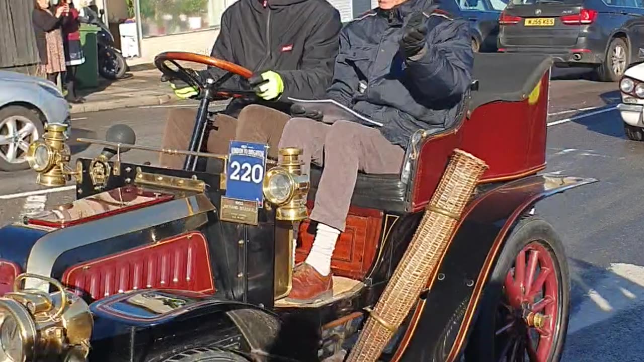 London to Brighton Veteran Car Run 05.11.2023. Vid050 #veterancarrun