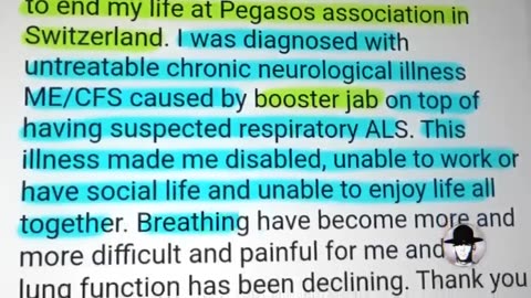 ACTRESS TORTURED AND DRIVEN TO 'ASSISTED SUICIDE' BY THE VAX POISON INJECTIONS