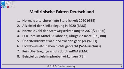 LUG und BETRUG - Corona-Rückschau - Prof. Dr. Stefan Homburg