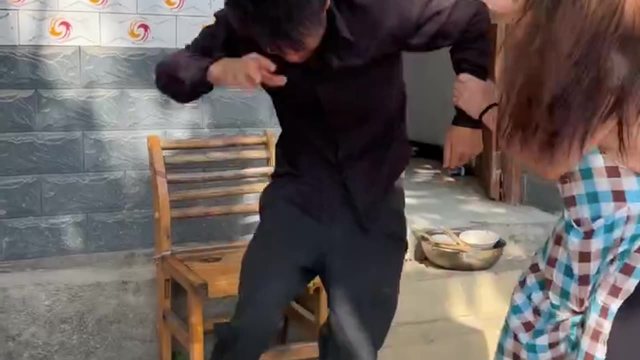 Hitting By Mistake Other Person