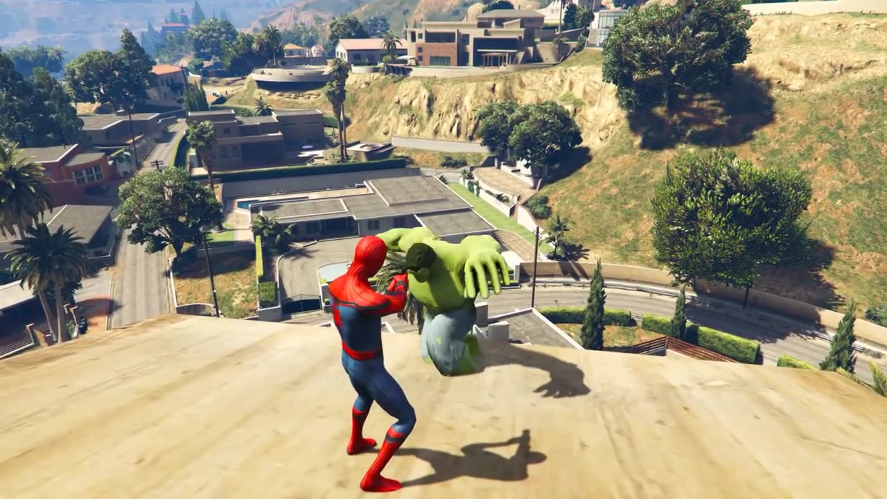 spiderman vs hulk ki video mp4.